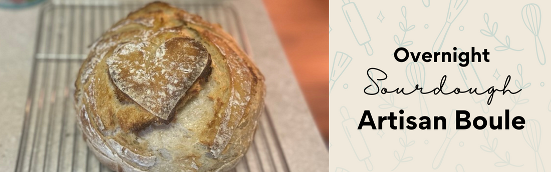 Overnight Sourdough Artisan Boule