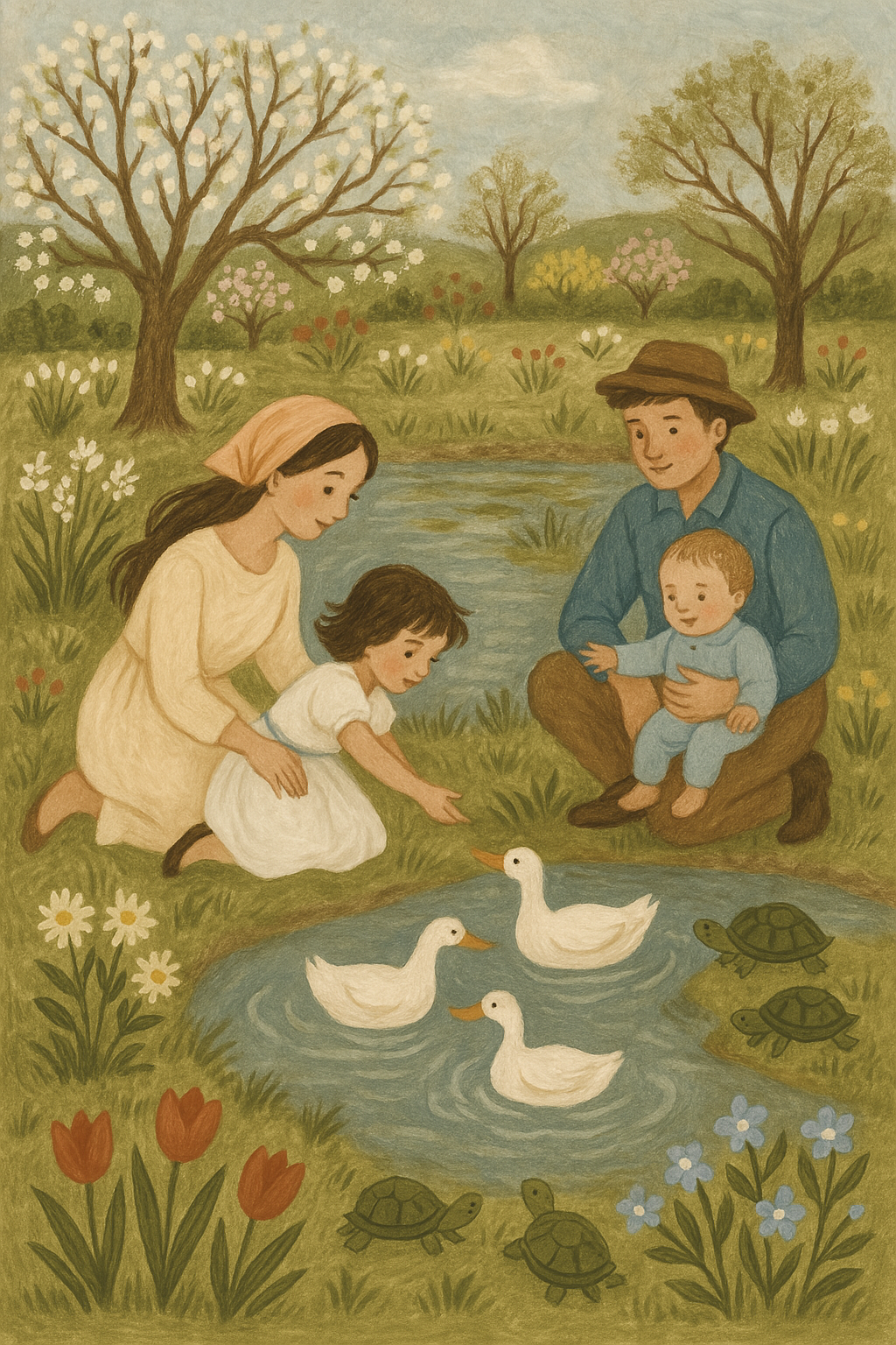 Kindle Family Togetherness Activity Calendar - April 2025