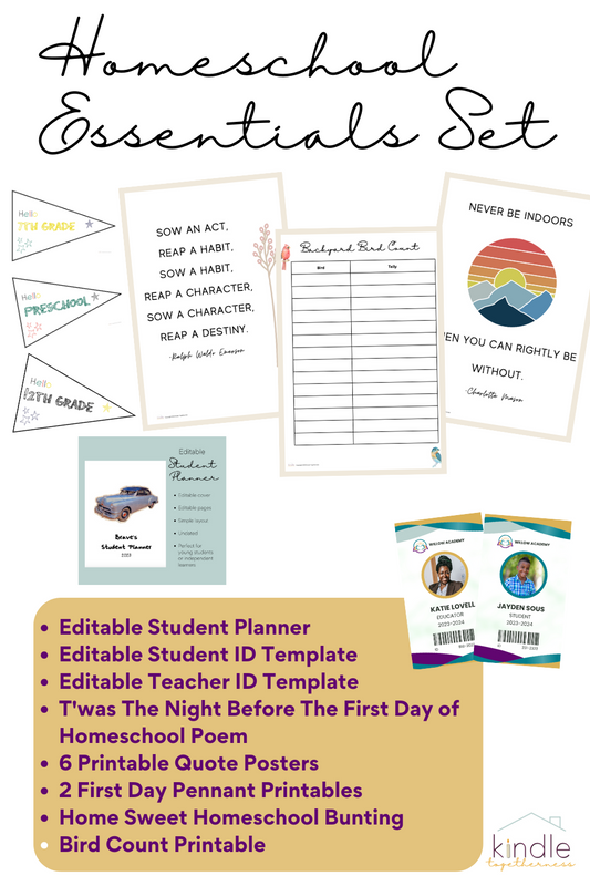 Homeschool Essentials Pack