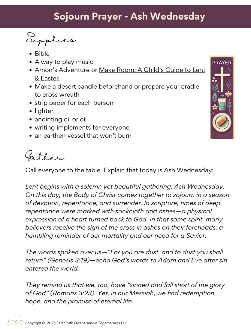 Sojourn - Come to His Lent Table