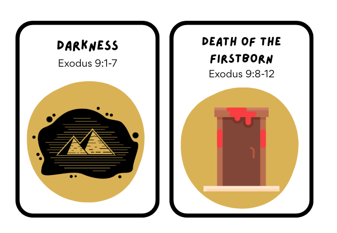 Plague Cards for Children: A Faith-Filled Passover Adventure