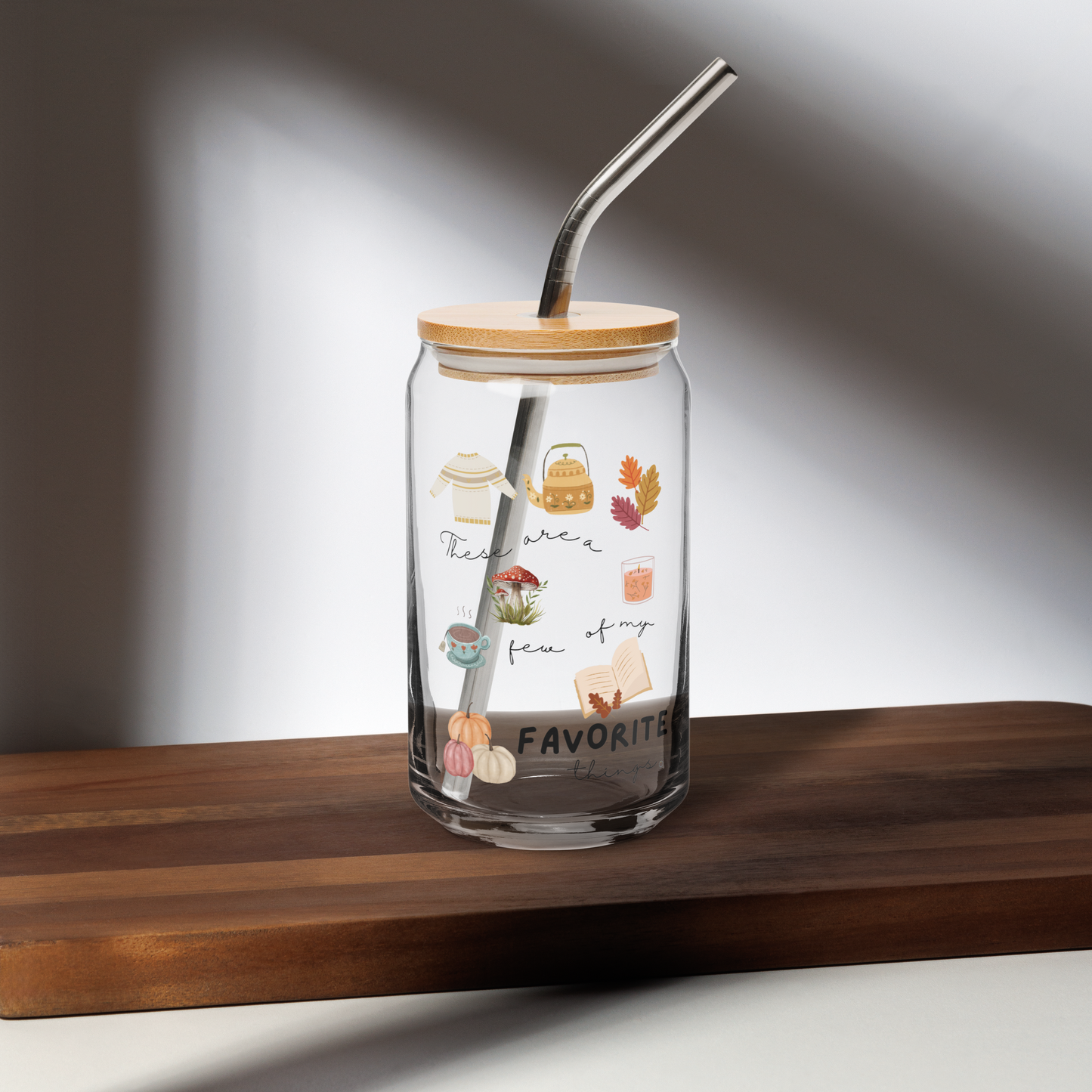 Fall Favorites Glass | 16oz