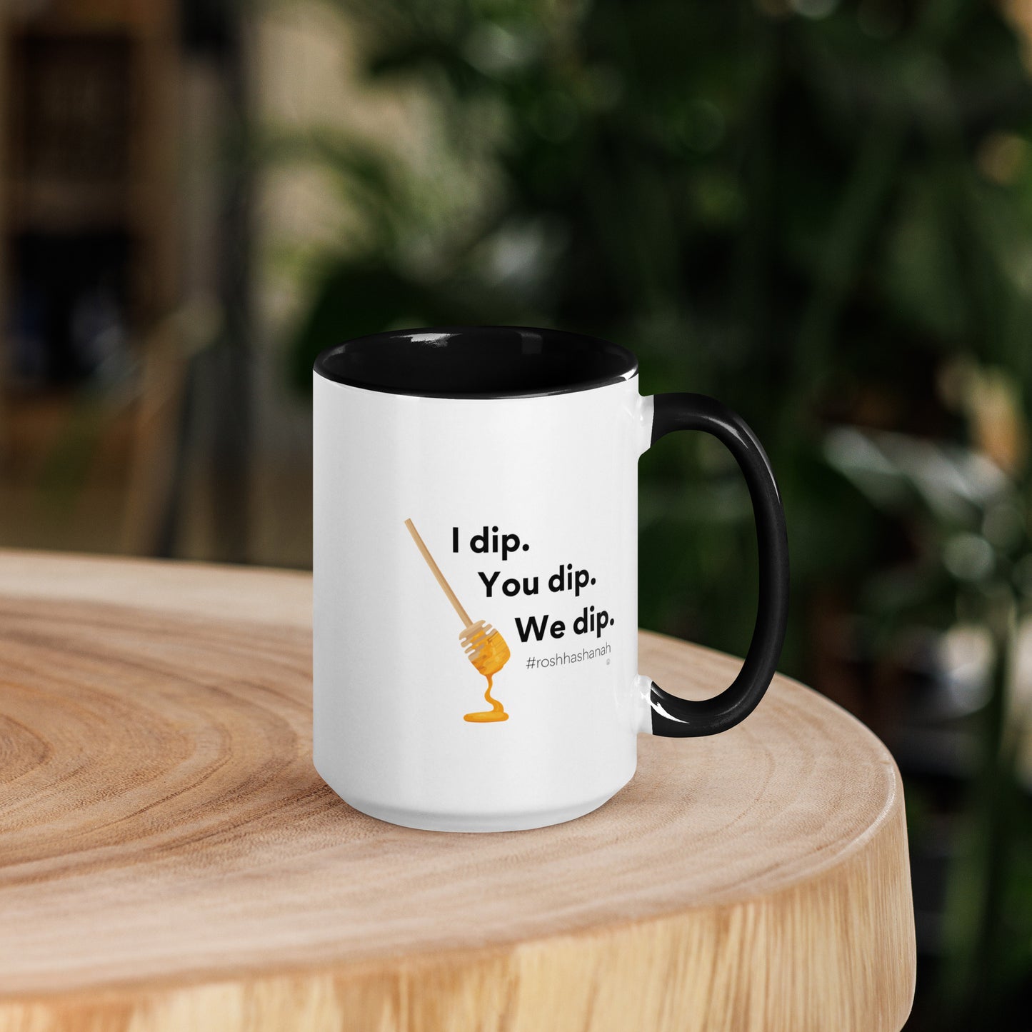 I dip, You dip Rosh Hashanah Mug | 15oz