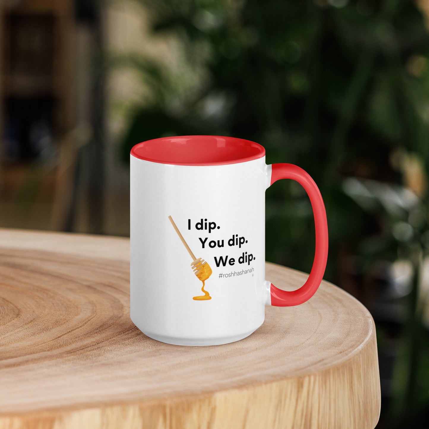 I dip, You dip Rosh Hashanah Mug | 15oz