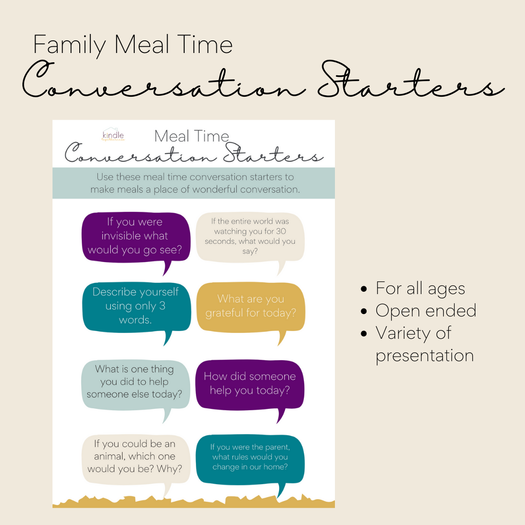 Meal Time Conversation Starters