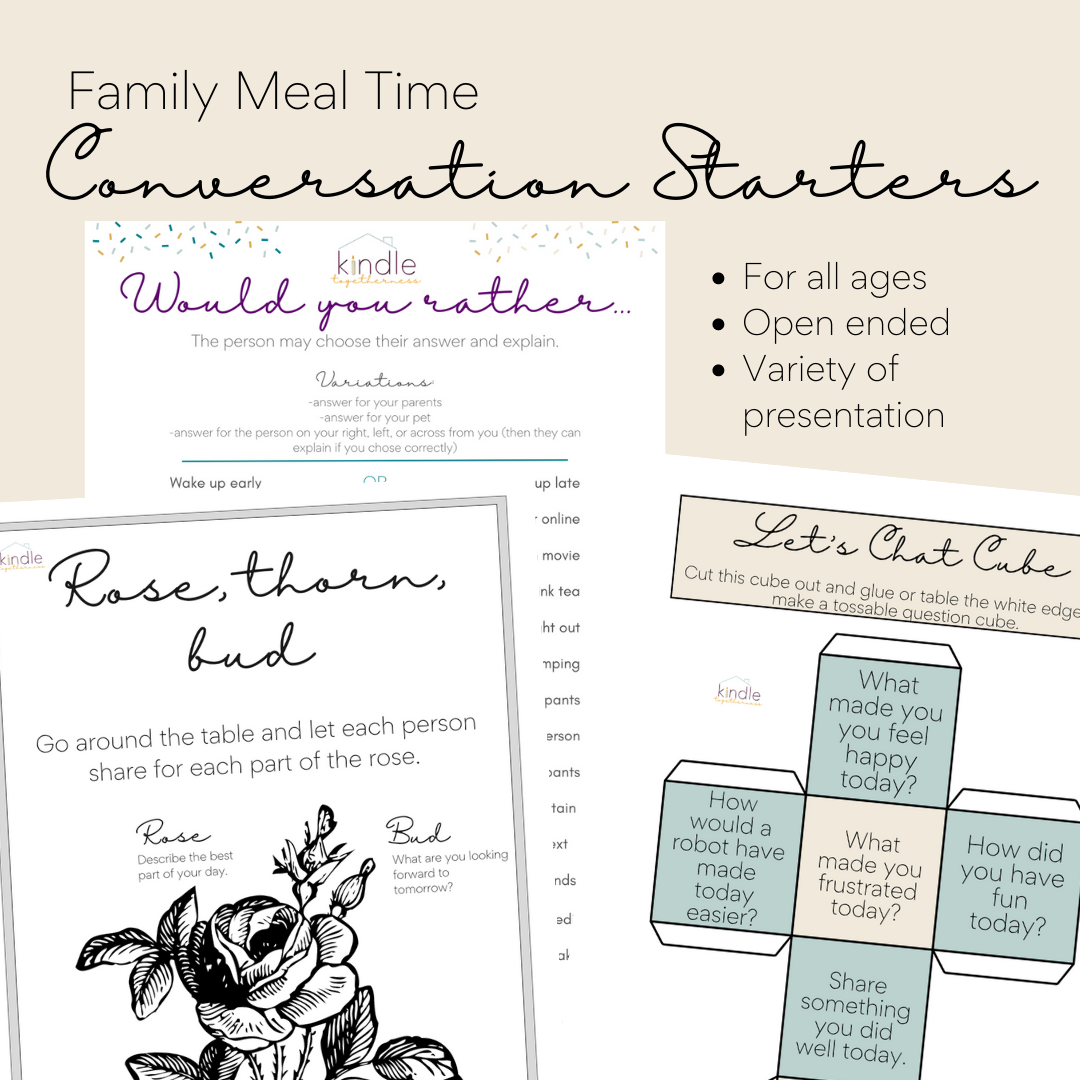 Meal Time Conversation Starters