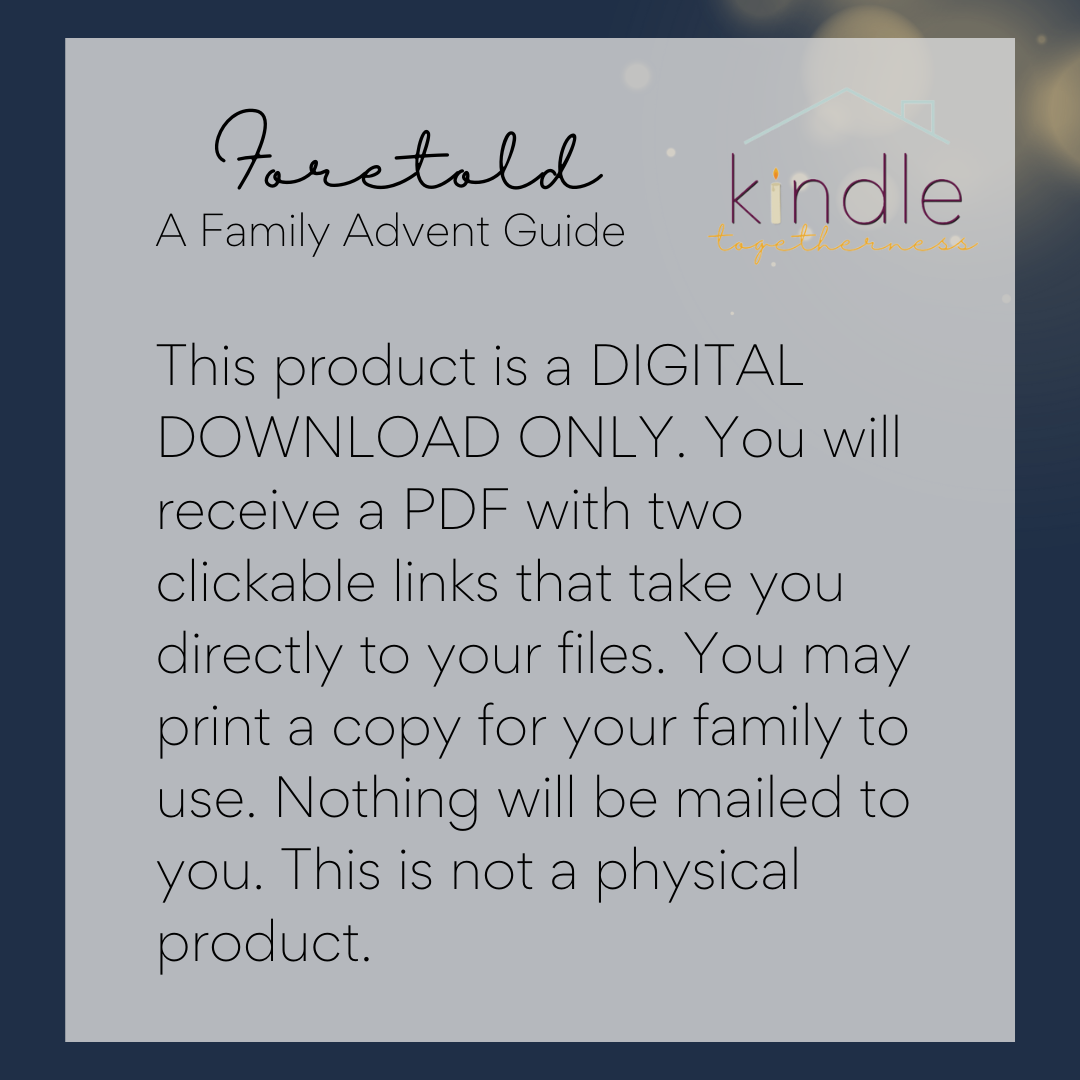 Foretold - A Family Advent Guide