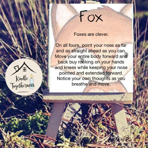 Nature Affirmation Cards - Grounded Movement