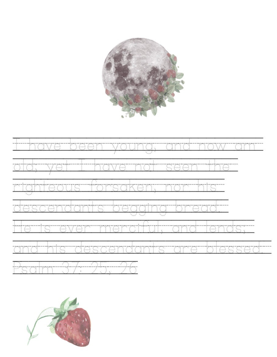 Reflections of His Glory Full Moon Study