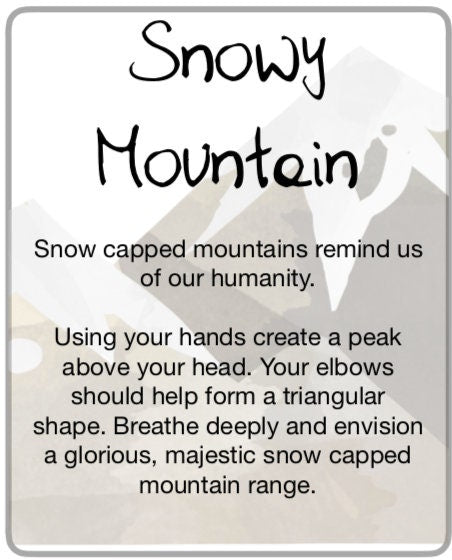Grounded in His Love Winter Movement & Affirmation Cards