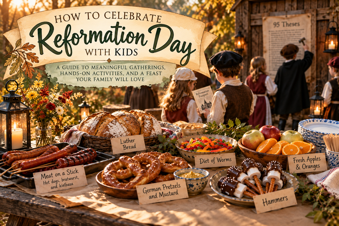 How to Celebrate Reformation Day with Kids: A Reformation Day Gathering Guide