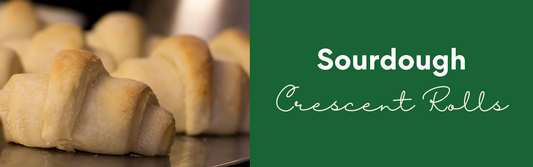 Sourdough Crescent Rolls - Easy & Delicious!
