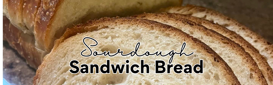 Sourdough Sandwich Bread - Soft & delicious!