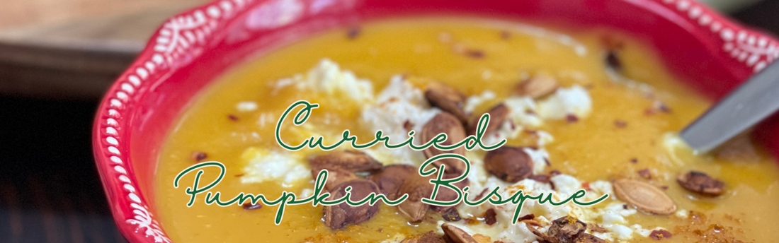 Curried Pumpkin Bisque (Dairy Free, Gluten Free)