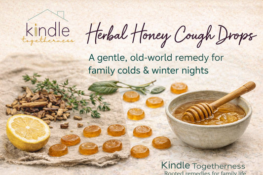 Herbal Honey Cough Drops  A Gentle, Old-World Remedy for Family Colds & Winter Nights