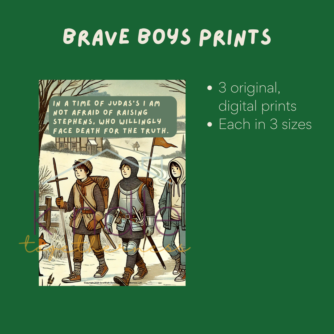 Brave Boys Prints