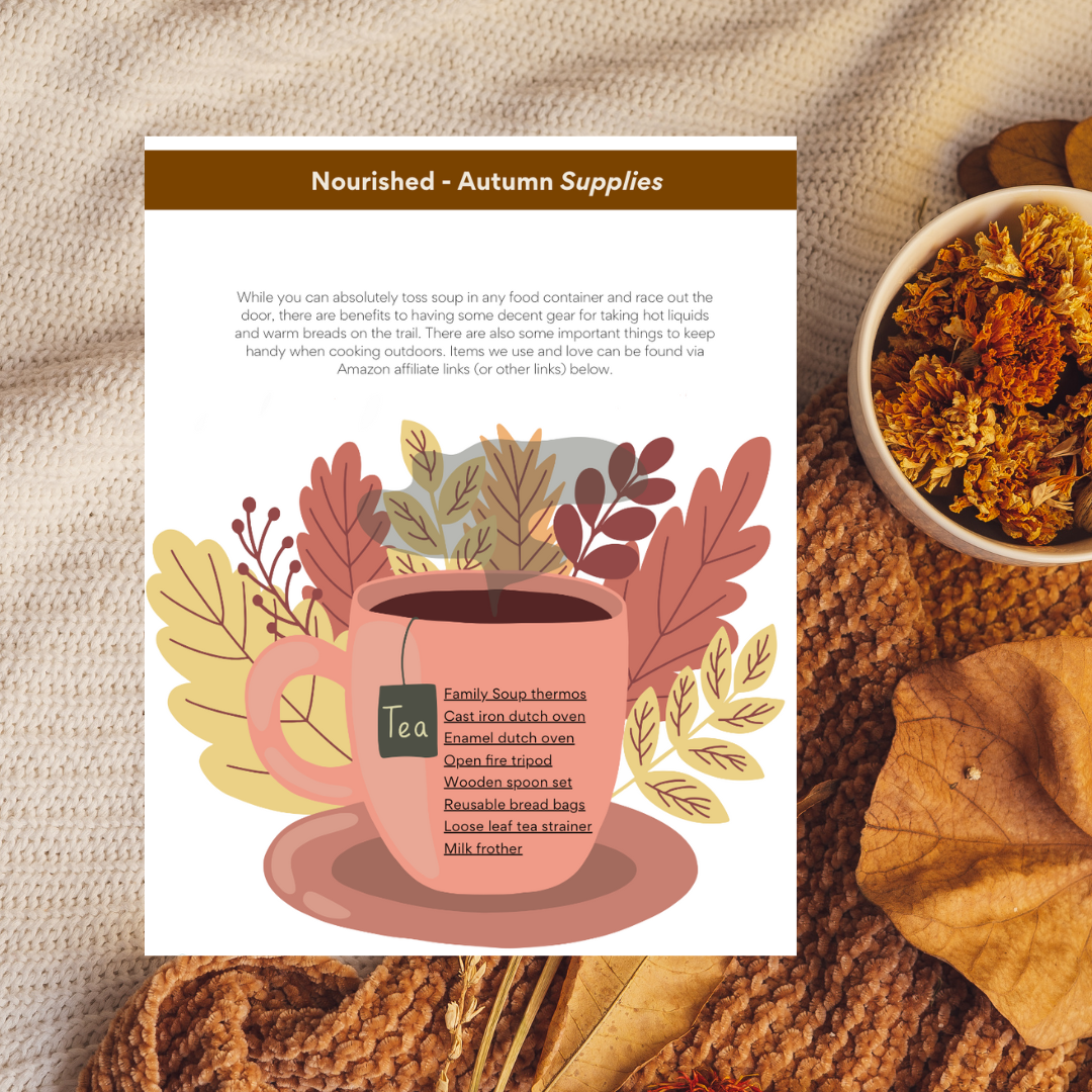 Nourished - Autumn Adventure & Recipe Guide