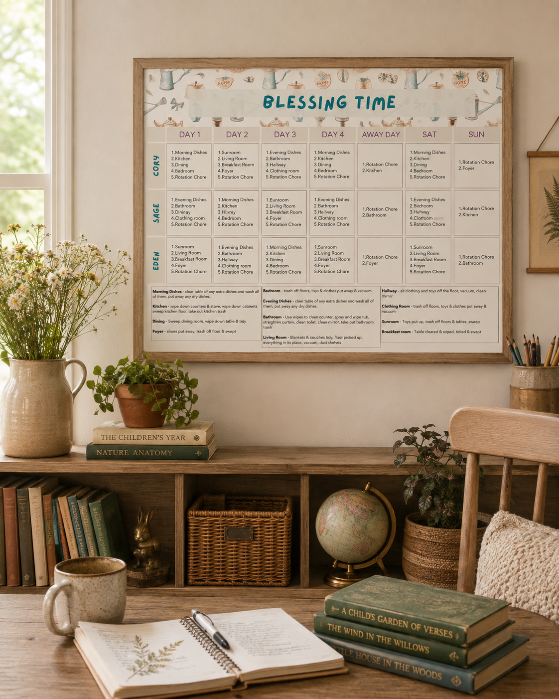 The Well-Ordered Homeschool Schedules, Habits & Household Routines for the Whole Family