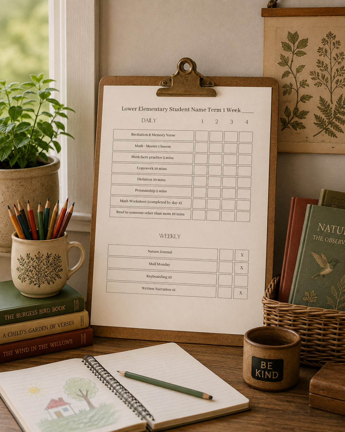 The Well-Ordered Homeschool Schedules, Habits & Household Routines for the Whole Family