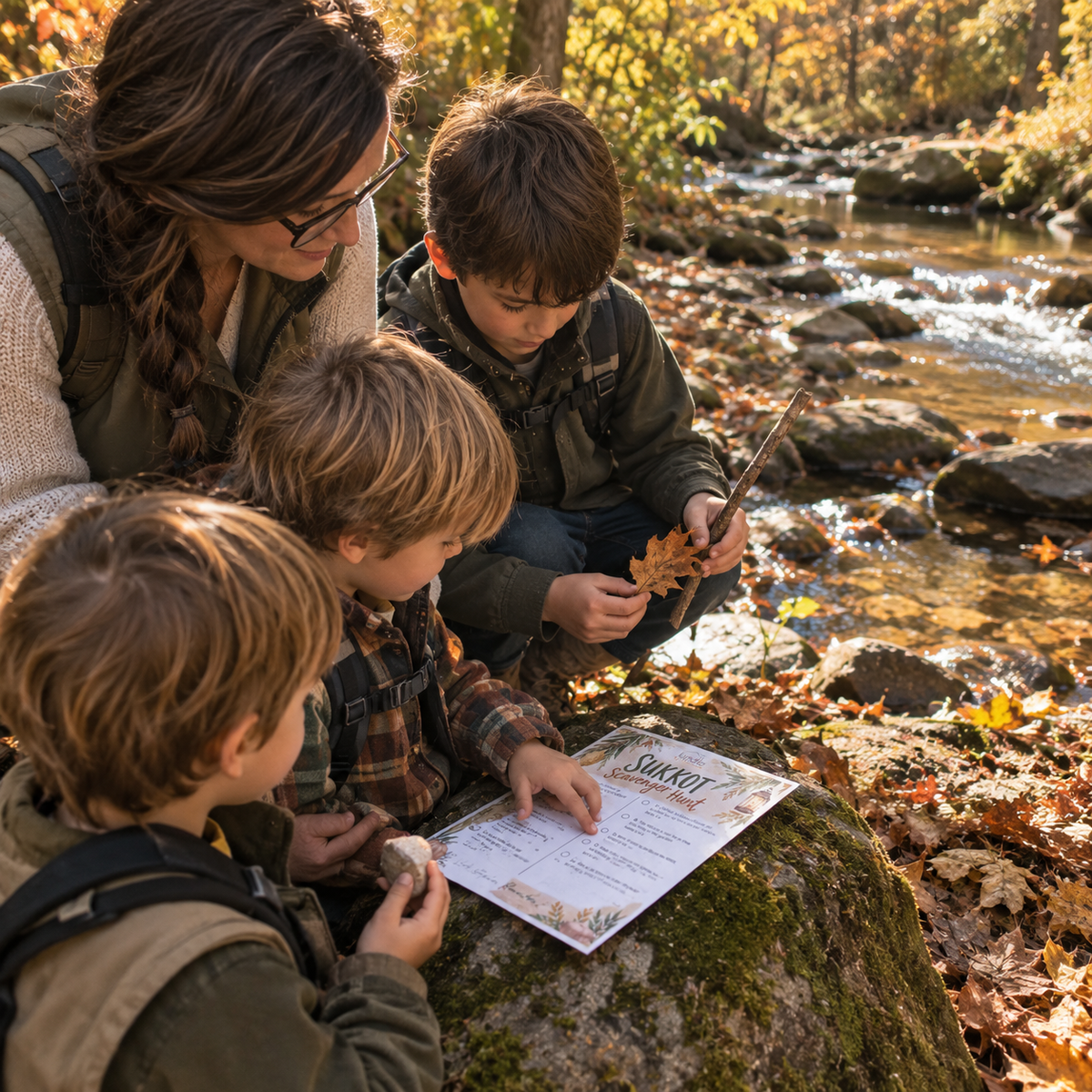 Sukkot Scripture Scavenger Hunt