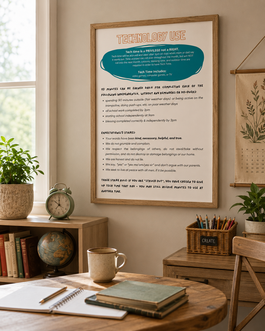 The Well-Ordered Homeschool Schedules, Habits & Household Routines for the Whole Family