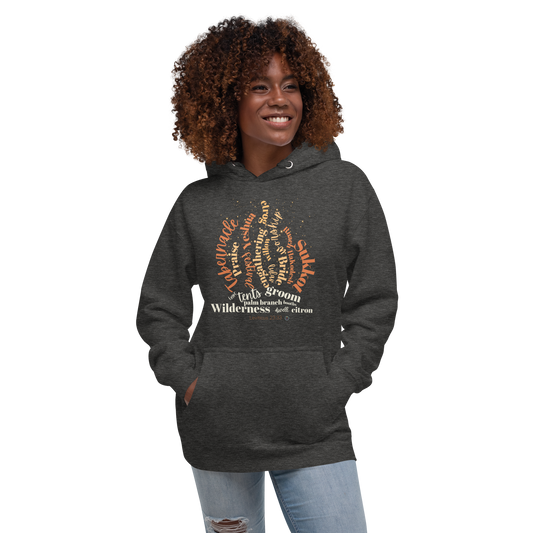 Sukkot Fire Typographic Hoodie