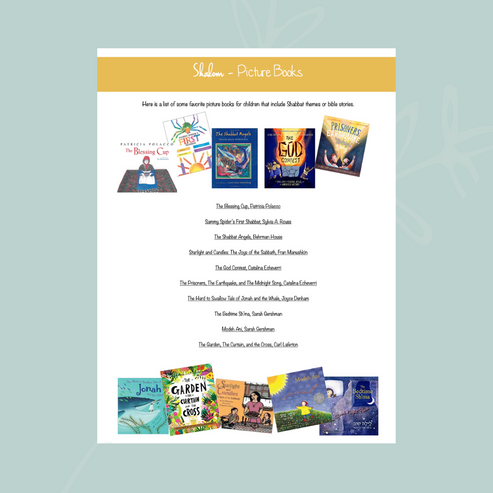 Shalom - A Family Shabbat Guide – kindletogetherness